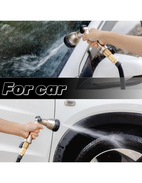 Boquilla de Manguera de Jardín V.C.Formark Metal 8 Patrones