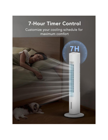 Enfriador de Aire Evaporativo AIRTHRYL TS03Y 88.9 cm 3-en-1