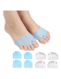 Separadores de Dedos de Silicona ZLACYNZZT - Alivio Juanetes