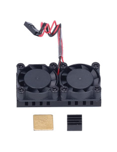 Ventilador de Refrigeración Walfront para Raspberry Pi 3B/4B - Alta Velocidad y Bajo Ruido