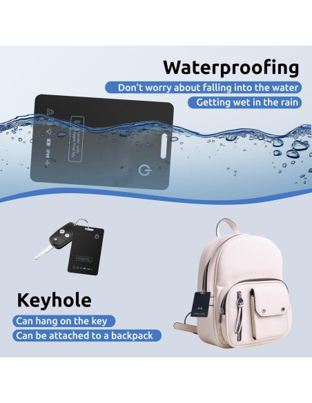 Rastreador de Cartera Caliora Inalámbrico IP68 Delgado