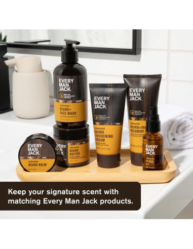 Juego de Aseo Every Man Jack - Jabón, Loción, Aceite y Más