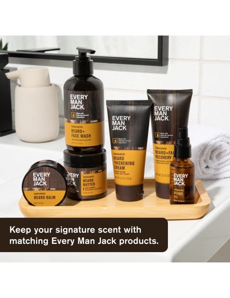 Juego de Aseo Every Man Jack - Jabón, Loción, Aceite y Más