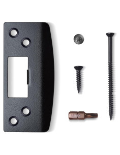 Placa de Golpe Sobredimensionada MOSECYOU Negra 1 Paquete