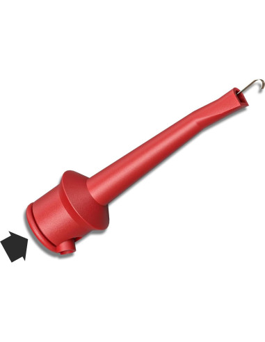 Clips de Prueba Goupchn 10PCS para Multímetro SMD IC 14cm