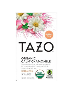 Té de Hierbas TAZO CALMA Manzanilla 16 Bolsitas Sin Cafeína