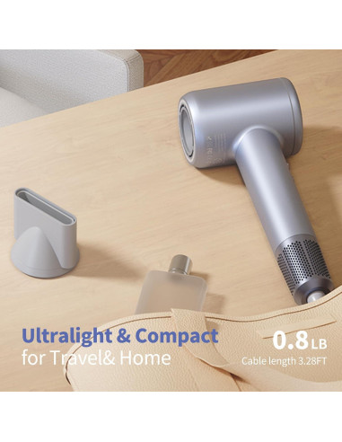 Secador de Pelo Profesional Travelove XF-01A 1500W Azul