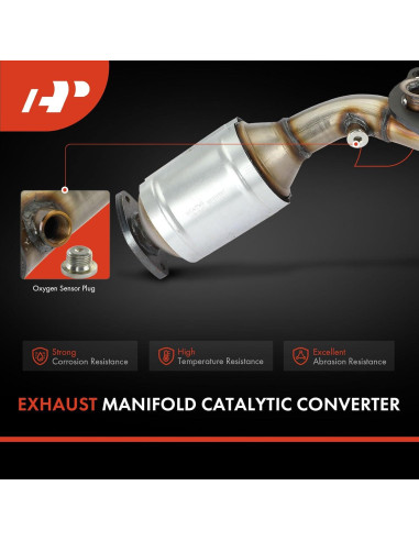 Convertidor Catalítico Izquierdo A-Premium para Toyota 4Runner y Lexus GX470 4.7L