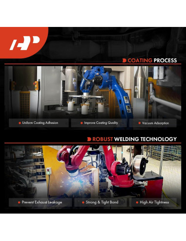 Convertidor Catalítico Izquierdo A-Premium para Toyota 4Runner y Lexus GX470 4.7L