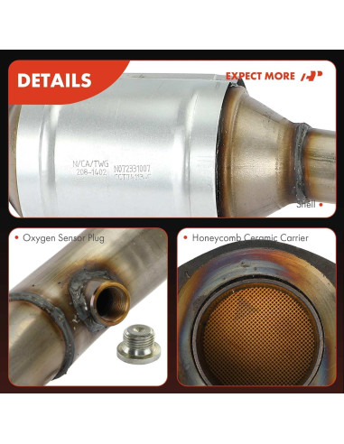 Convertidor Catalítico Izquierdo A-Premium para Toyota 4Runner y Lexus GX470 4.7L