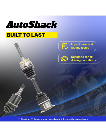 Ensamblaje Eje CV Delantero AutoShack DSK2000 para Toyota Corolla 2003-2018