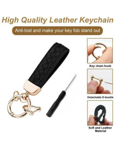 Cubierta de llavero Montague para Toyota - Modelo Weisa - Negro