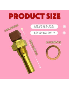 Interruptor de temperatura inyector arranque frío Toyota 89462-30011 2