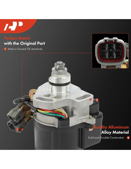 Distribuidor Electrónico A-Premium para Toyota Corolla 1.6L