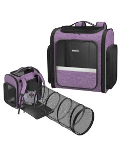Mochila Transportadora Pawtners para Gatos y Perros 8,16 kg
