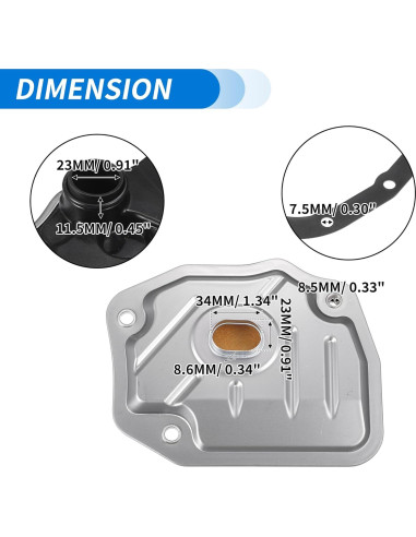 Kit de Filtro de Transmisión Automática ACROPIX para Toyota 1.3