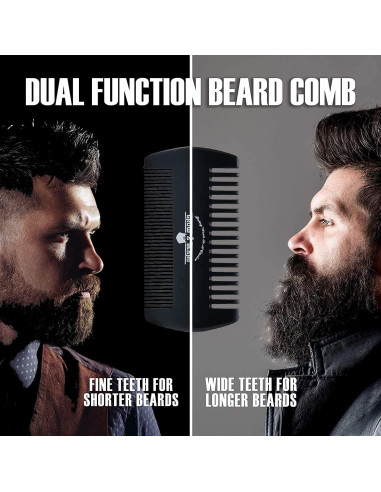 Kit de Aseo para Barba GROW ALPHA BEARD con Cepillo y Peine