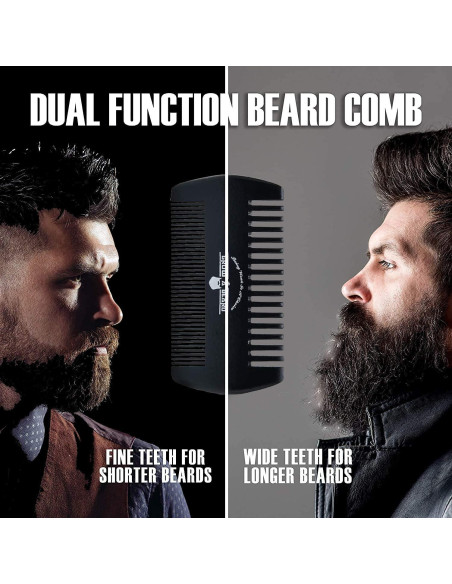 Kit de Aseo para Barba GROW ALPHA BEARD con Cepillo y Peine