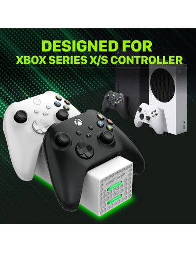 Estación de Carga DUAL 2 Fosmon para Controladores Xbox Series X/S
