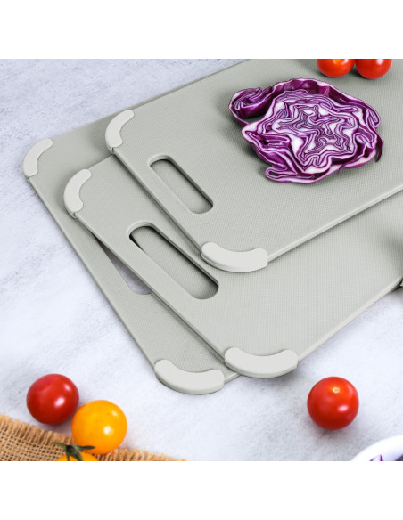 Conjunto de Tablas de Cortar Antideslizantes Dexas 3 Piezas