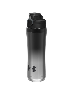 Botella de Agua Aislada Under Armour 532ml Negra/Cromo
