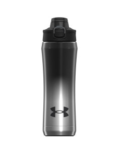 Botella de Agua Aislada Under Armour 532ml Negra/Cromo 2