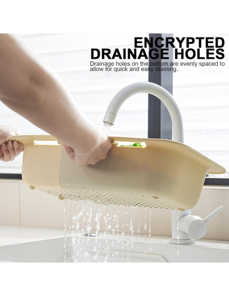 Colador Expandible Krtresiar para Frutas y Verduras 34.5-47.4 cm