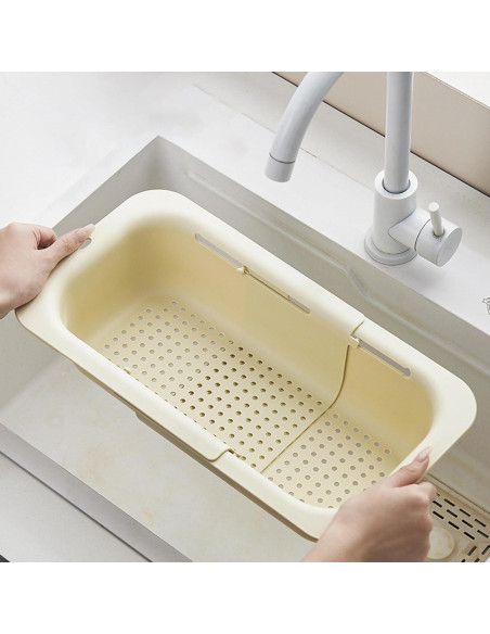 Colador Expandible Krtresiar para Frutas y Verduras 34.5-47.4 cm