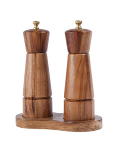 Juego de Molinillos de Sal y Pimienta DeroTeno 16.5 cm