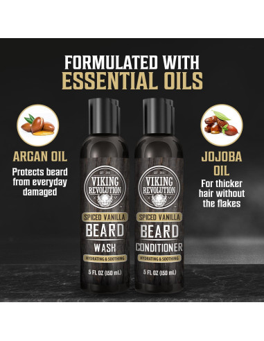 Champú y Acondicionador de Barba Viking Revolution 150 ml