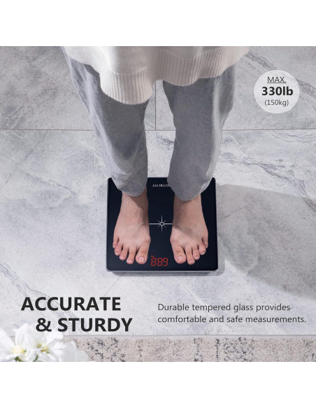 Balanza Digital NUTRI FIT para Peso Corporal 150 kg LED Balanza Digital NUTRI FIT para Peso Corporal 150 kg LED
