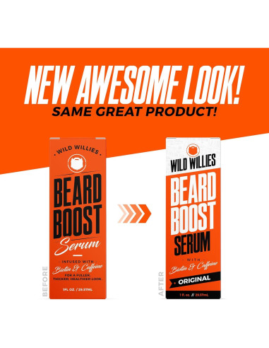 Kit Cuidado Barba Wild Willies - Champú y Acondicionador 4 Oz