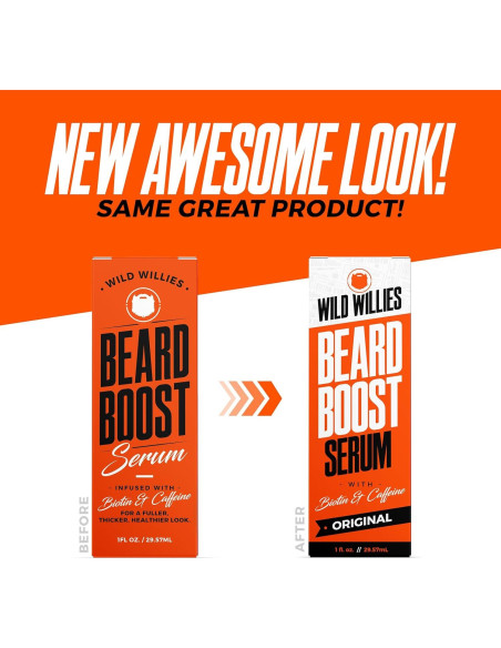 Kit Cuidado Barba Wild Willies - Champú y Acondicionador 4 Oz