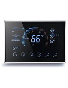 Termostato WiFi Inteligente Caslant 220V Programable 7 Días