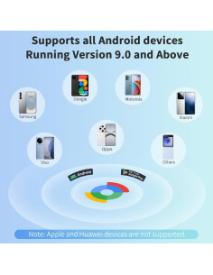 Etiqueta de Rastreo Bluetooth Android 4 Unidades Negro 2