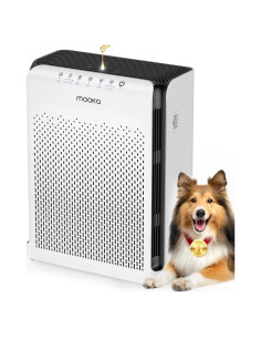 Purificador de aire HEPA MOOKA M200L para hogar hasta 204 m