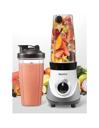 Licuadora Personal Starfrit 300W - 2 Tazas 828ml - 3 Velocidades