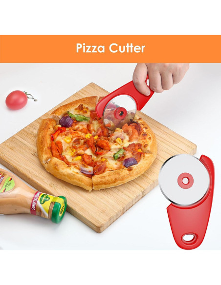 Juego de Cocina Pisol 6 Piezas, Rallador, Pelador, Cortador