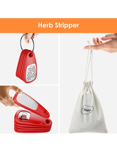 Juego de Cocina Pisol 6 Piezas, Rallador, Pelador, Cortador