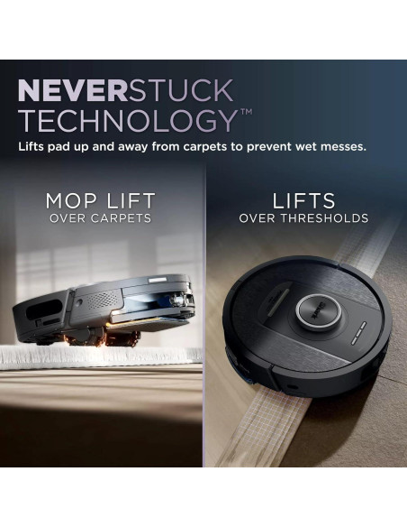 Aspiradora y trapeador robot Shark PowerDetect 2 en 1, autovaciado Aspiradora y trapeador robot Shark PowerDetect 2 en 1, autovaciado