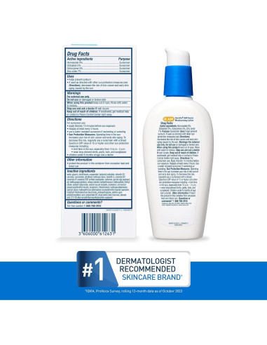 CeraVe Loción Hidratante Facial AM SPF 50 85g - No Graso