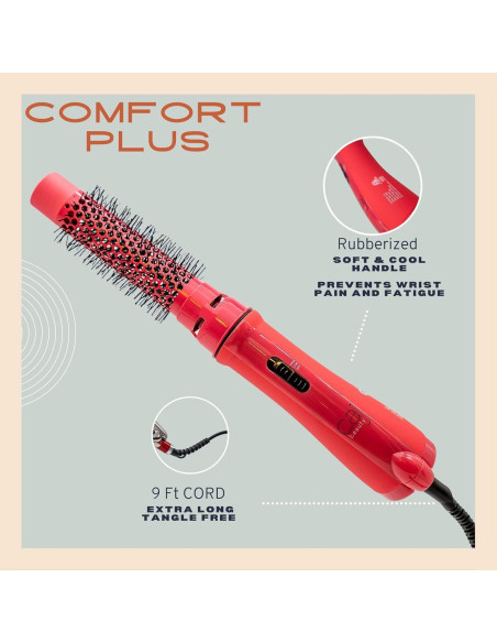 Secador de Pelo 3-en-1 CAJ Voluminizador Iones Negativos 1"