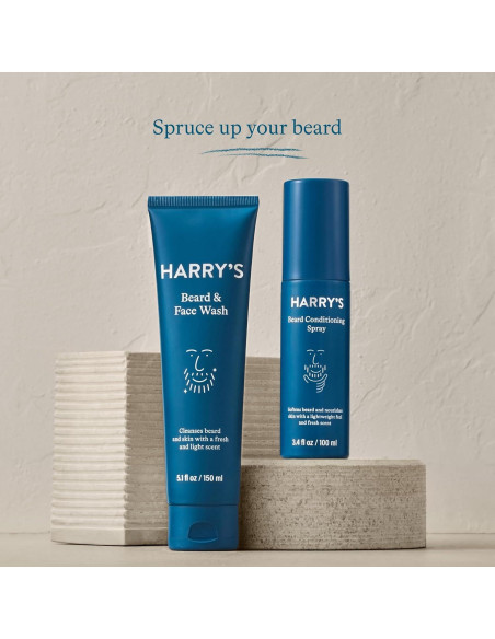 Kit de Cuidado de Barba Harry's - Lavado y Acondicionador 150ml