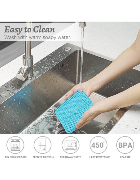 Alfombrilla de Lamer para Perros y Gatos MateeyLife 15.24cm