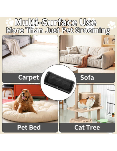 Cepillo Deshedding WVMOUJQ para Perros y Gatos - Elimina Pelo Suelto