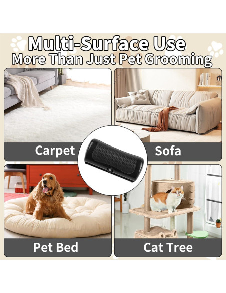 Cepillo Deshedding WVMOUJQ para Perros y Gatos - Elimina Pelo Suelto