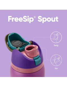 Botella de Agua Aislada Owala FreeSip 24 oz Acero Inoxidable 2