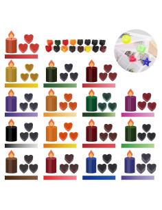 Juego de Tintes para Velas SAEUYVB - 16 Colores para DIY