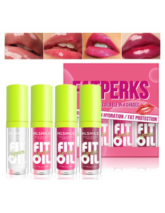 Brillo de Labios Aceitoso Loobexery 8 Tonos Hidratante