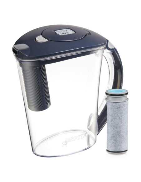 Jarra de Filtro de Agua Brita Stream Rapids 10 Tazas Gris